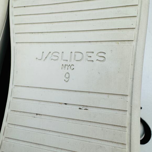 J/SLIDES Black and White Platform Sneakers - Picture 10 of 10